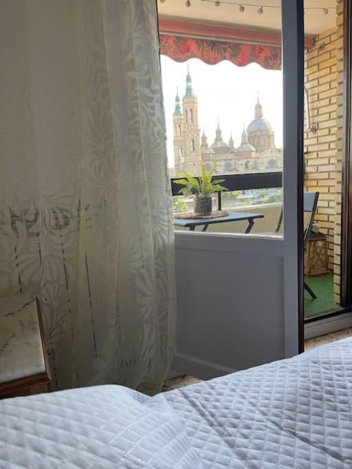 Apartamento Con Vistas Al Pilar Con Aparcamiento Privado 사라고사 외부 사진