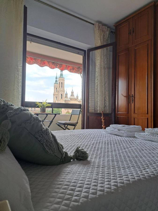 Apartamento Con Vistas Al Pilar Con Aparcamiento Privado 사라고사 외부 사진